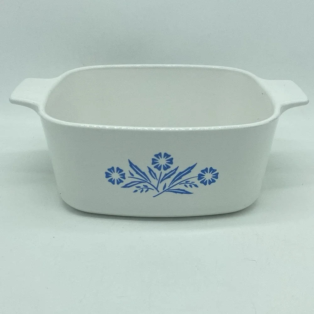 Vintage Corningware Cornflower Blue Casserole A-1.5-B, 1.5 Liters